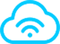 Wireless Cloud Home Icon